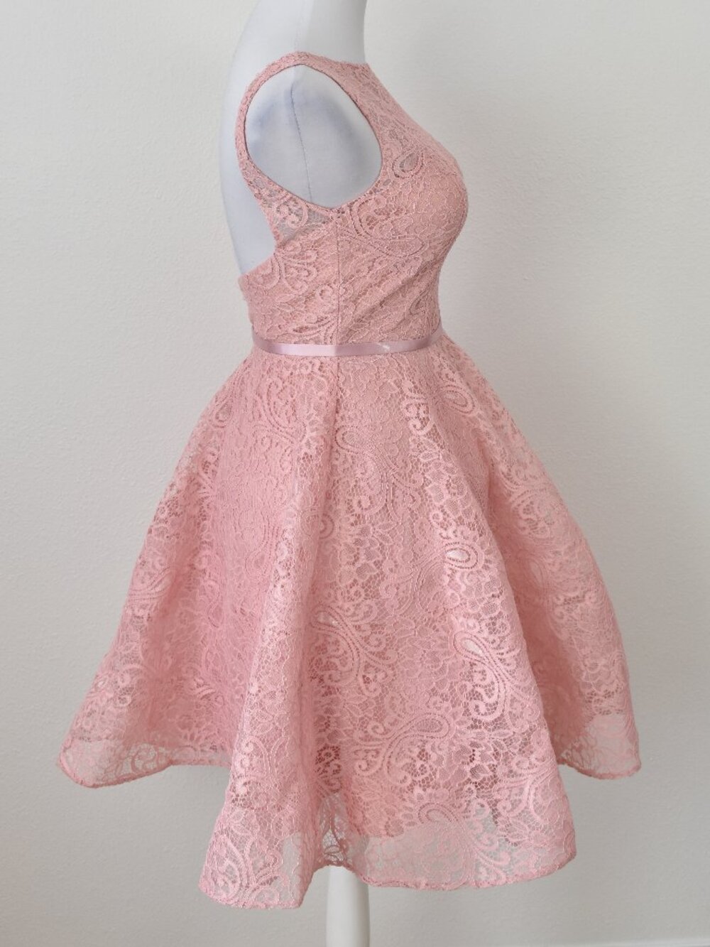 Clarisse Homecoming 3335 Fit and Flare Lace Dress - 2 - Picture 4 of 11